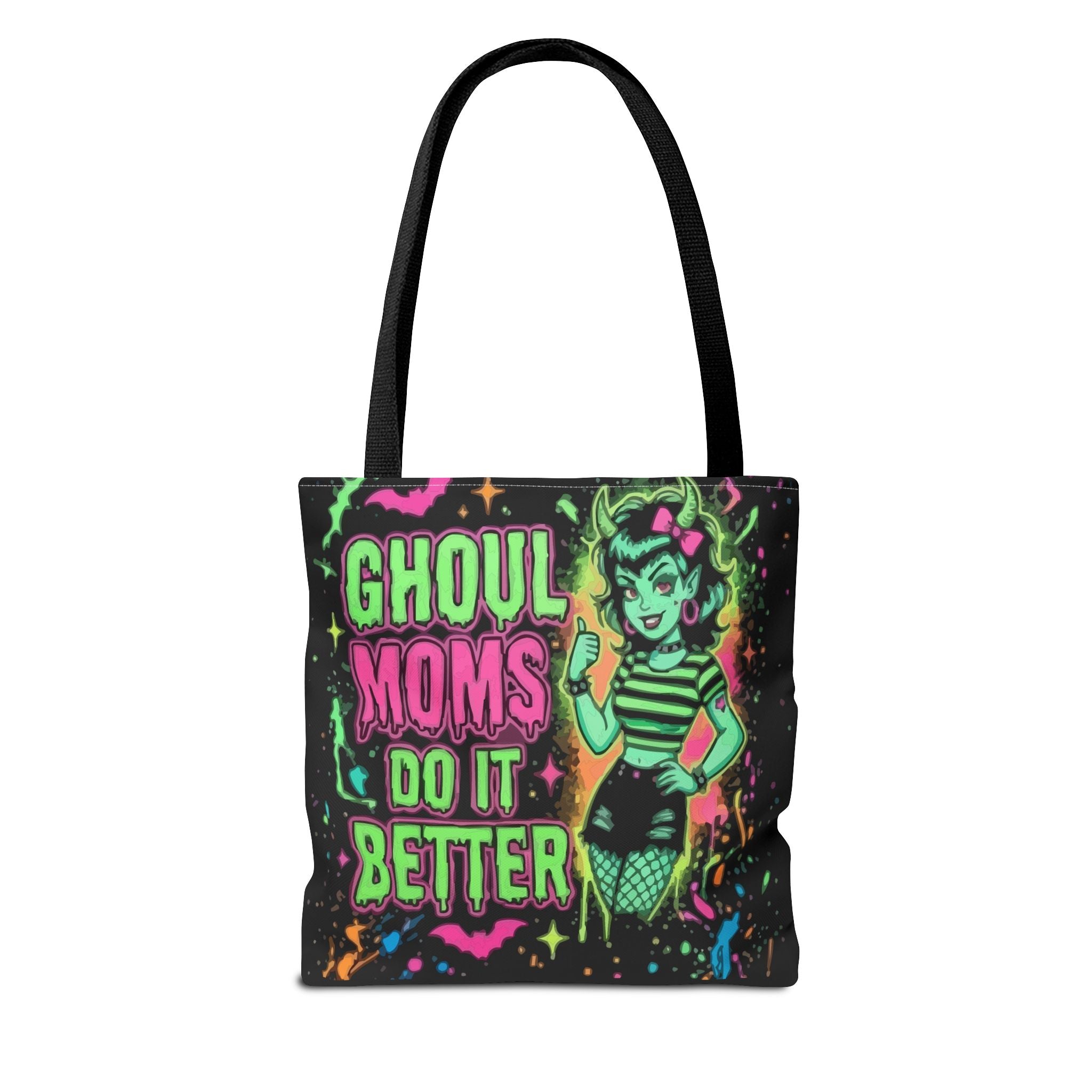 Ghoul Moms Do It Better Tote Bag — Retro Halloween Mom Gift