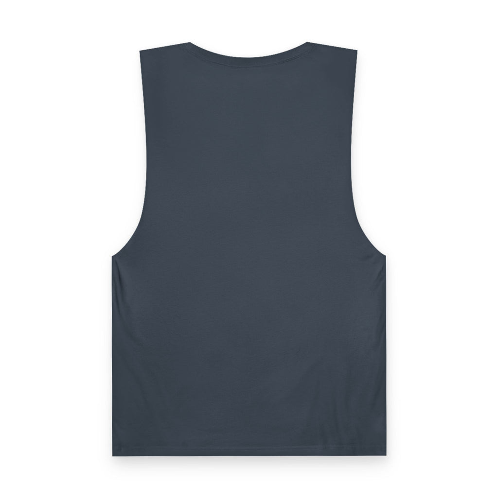 Melting Smile Tank Top — "Living My Best Life" Graphic Muscle Tee
