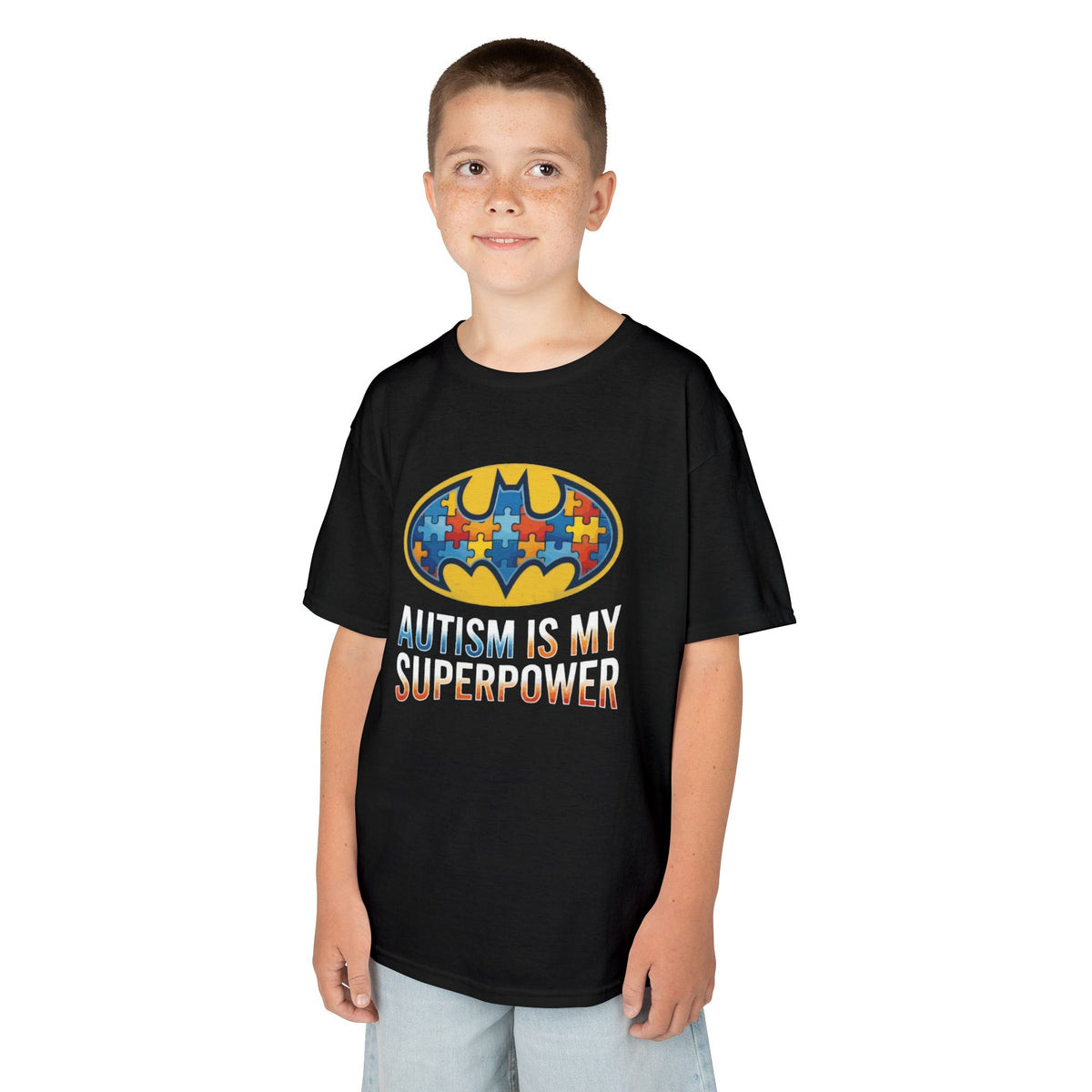 Autism Is My Superpower Kids T-Shirt