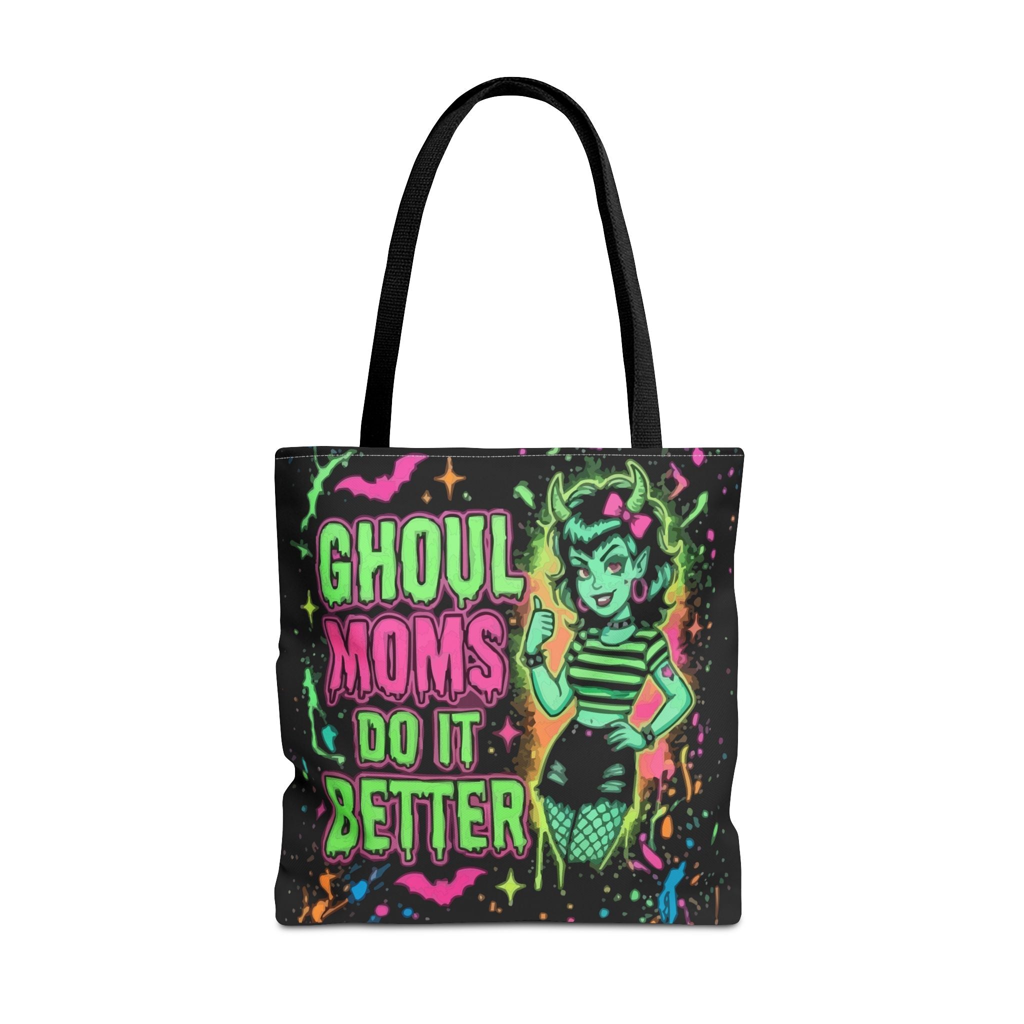 Ghoul Moms Do It Better Tote Bag — Retro Halloween Mom Gift