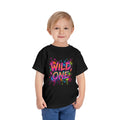 Wild One Toddler Tee — Bright Graffiti 1st Birthday Shirt