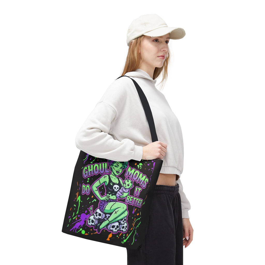 Ghoul Moms Do It Better Tote Bag — Halloween Mom Trick-or-Treat Tote