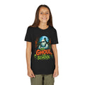 Too Ghoul for School Youth Tee — Halloween Ghost Kids T‑Shirt