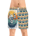 Skull Cowboy Swim Shorts – Retro Horseshoe Beach Trunks