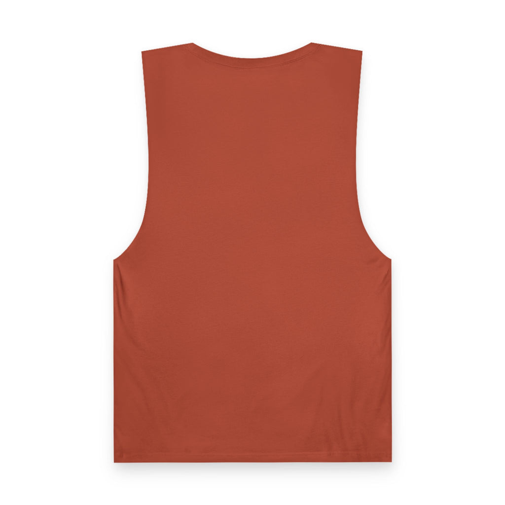 Skeleton Sun Hat Tank Top — Tropical Day of the Dead Skull Graphic Tank