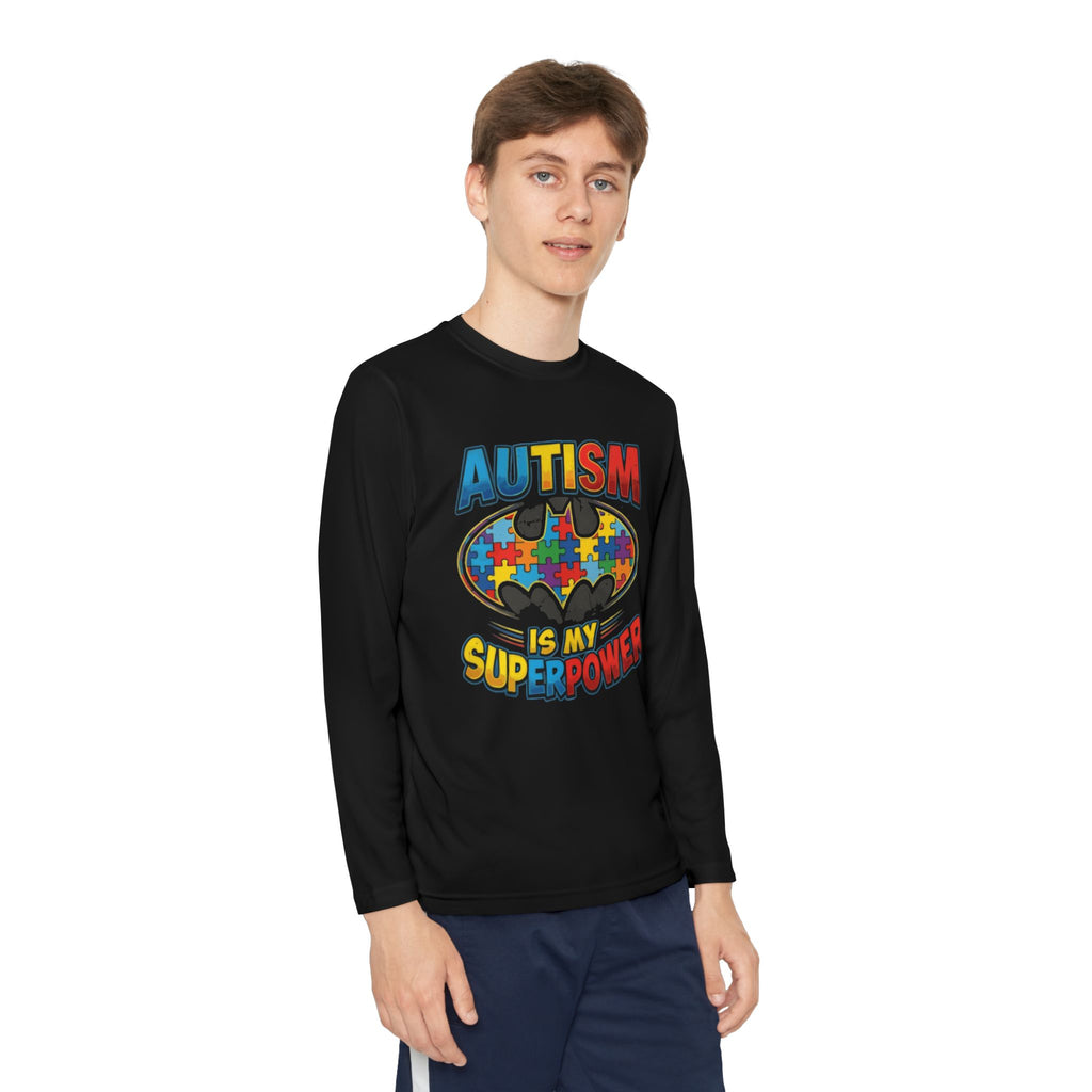 Autism Is My Superpower Youth Long Sleeve Shirt