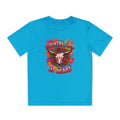 Youth T-Shirt — "Country Girl at Heart" Floral Bull Skull Graphic
