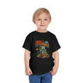 Toddler Tee — "Hell on Wheels" Cute Monster Trike Graphic