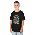 Kids Tee – “Summer Time” Surfing Skeleton Graphic Tee – Cool Beach Vibes for Kids