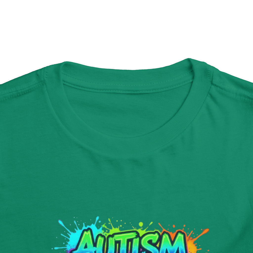 Toddler Tee — "Autism Isn't a Disability, It's a Different Kind of Ability" Colorful Awareness Shirt