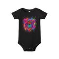 Wild One Infant Bodysuit - Colorful Graffiti First Birthday Baby Onesie