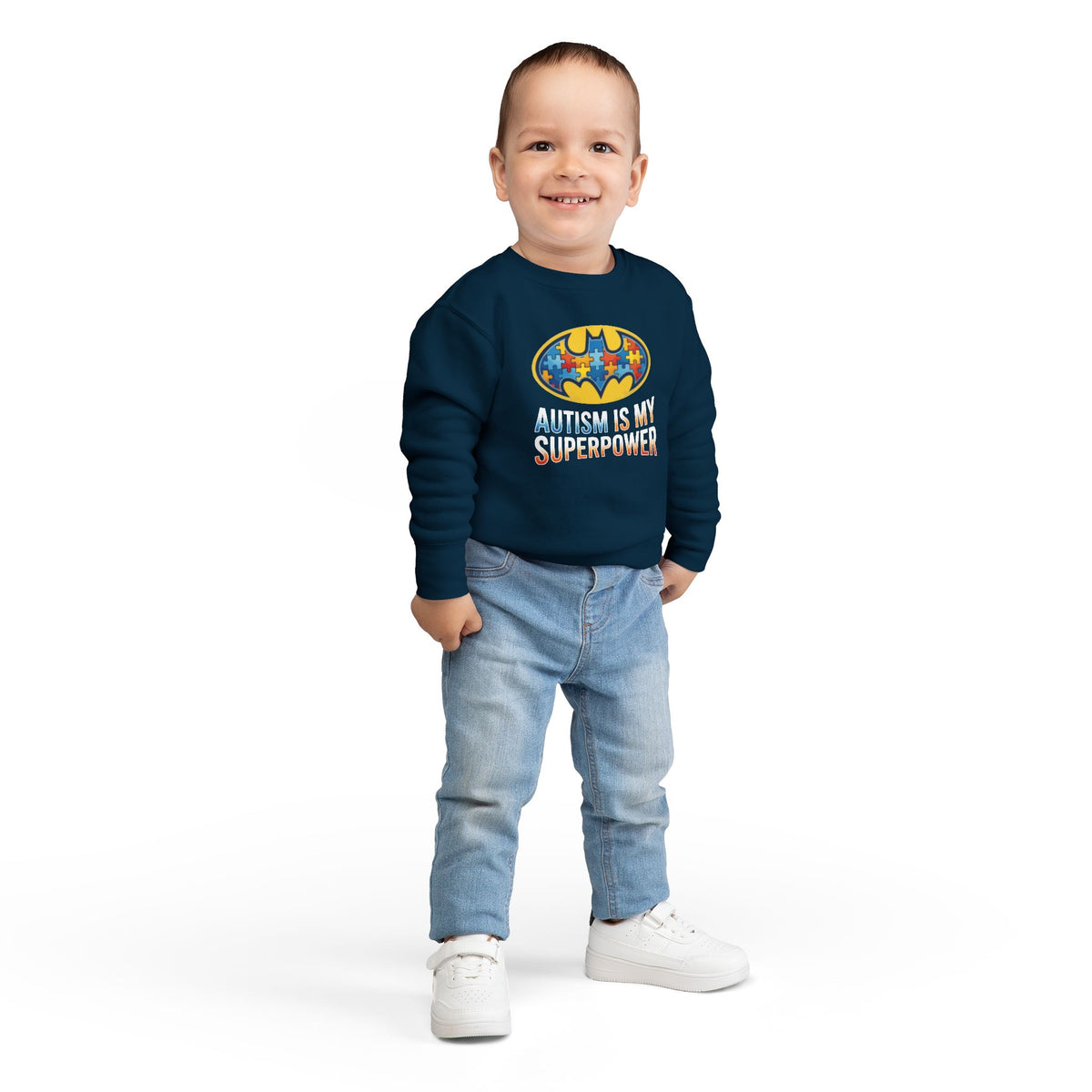 Toddler Sweatshirt – Autism Is My Superpower