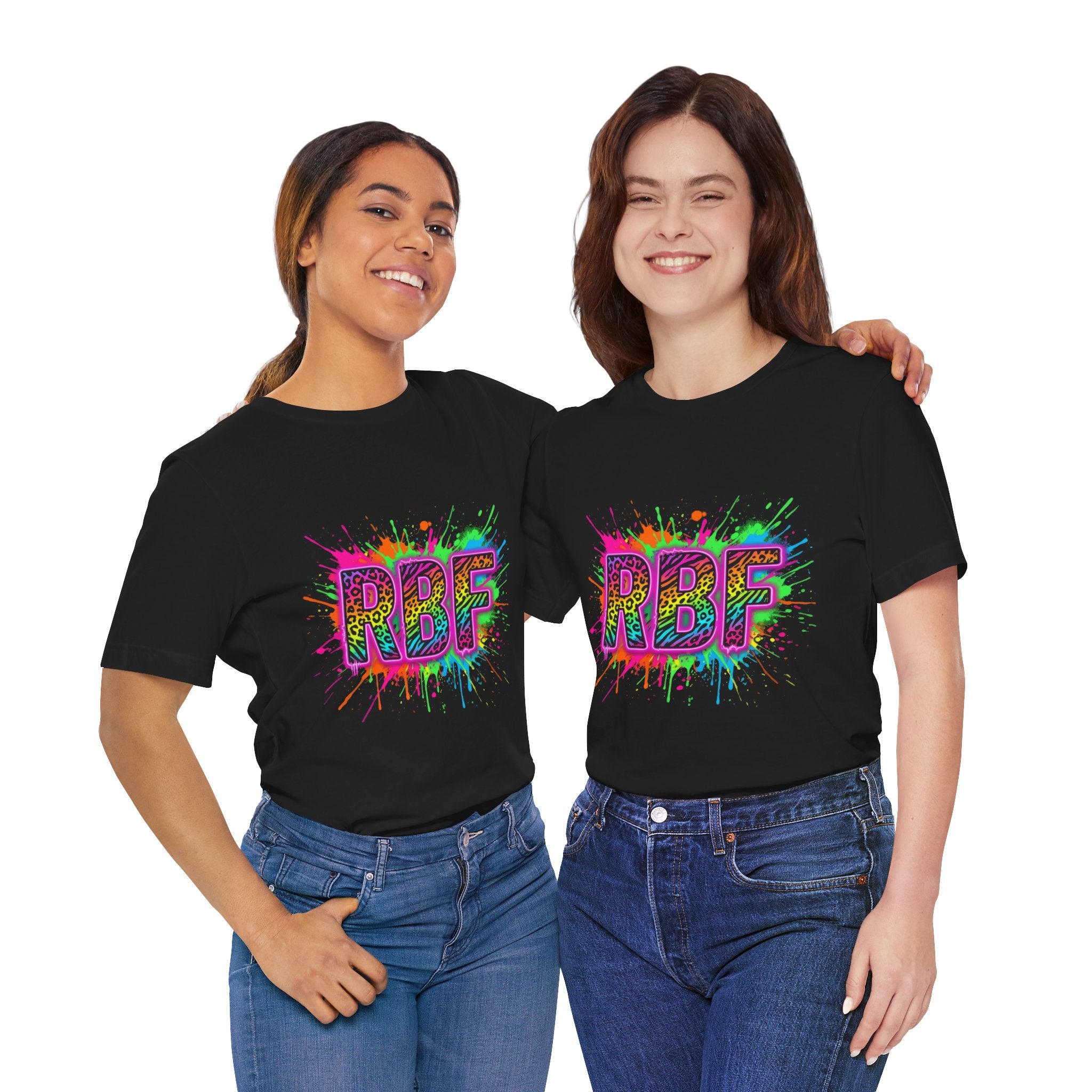 RBF Color Splash Tee — Bold Graphic RBF Shirt