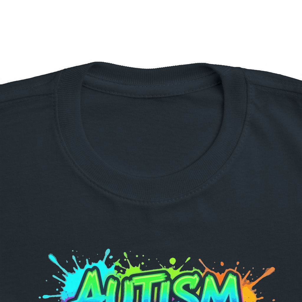 Autism Awareness Toddler Tee - "Autism Isn't a Disability, It's a Different Kind of Ability"