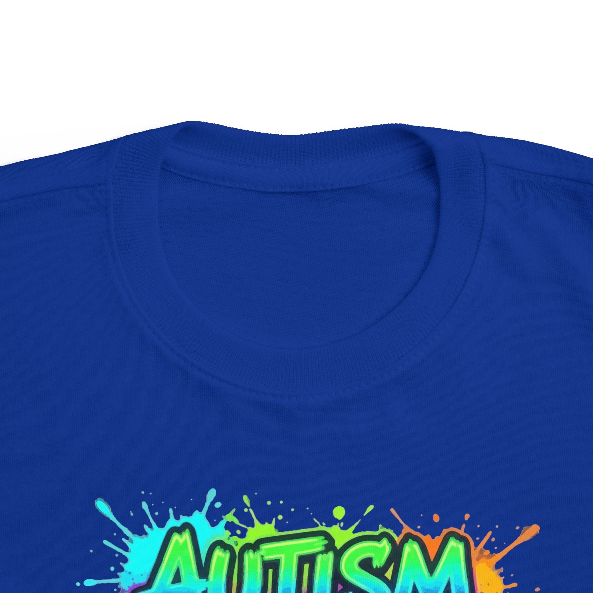 Autism Awareness Toddler Tee - "Autism Isn't a Disability, It's a Different Kind of Ability"