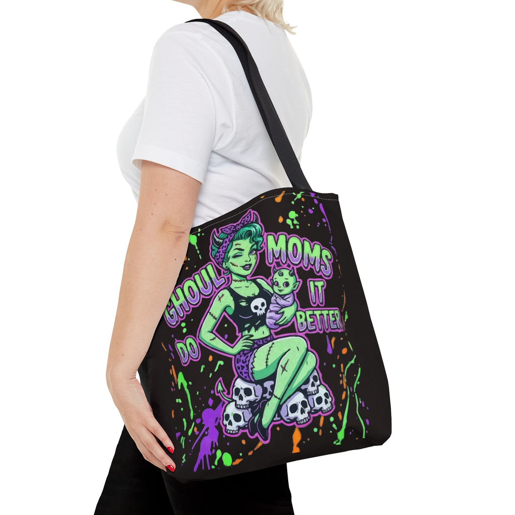 Ghoul Moms Do It Better Tote Bag — Halloween Mom Trick-or-Treat Tote