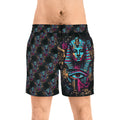Egyptian Street Art Swim Shorts — Neon Pharaoh AOP