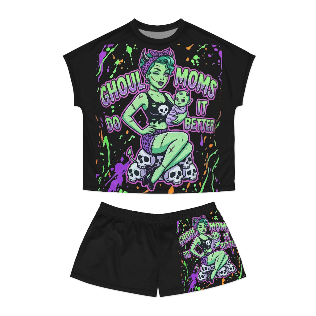 Women's Ghoul Moms Pajama Set — 'Ghoul Moms Do It Better' Halloween Sleepwear