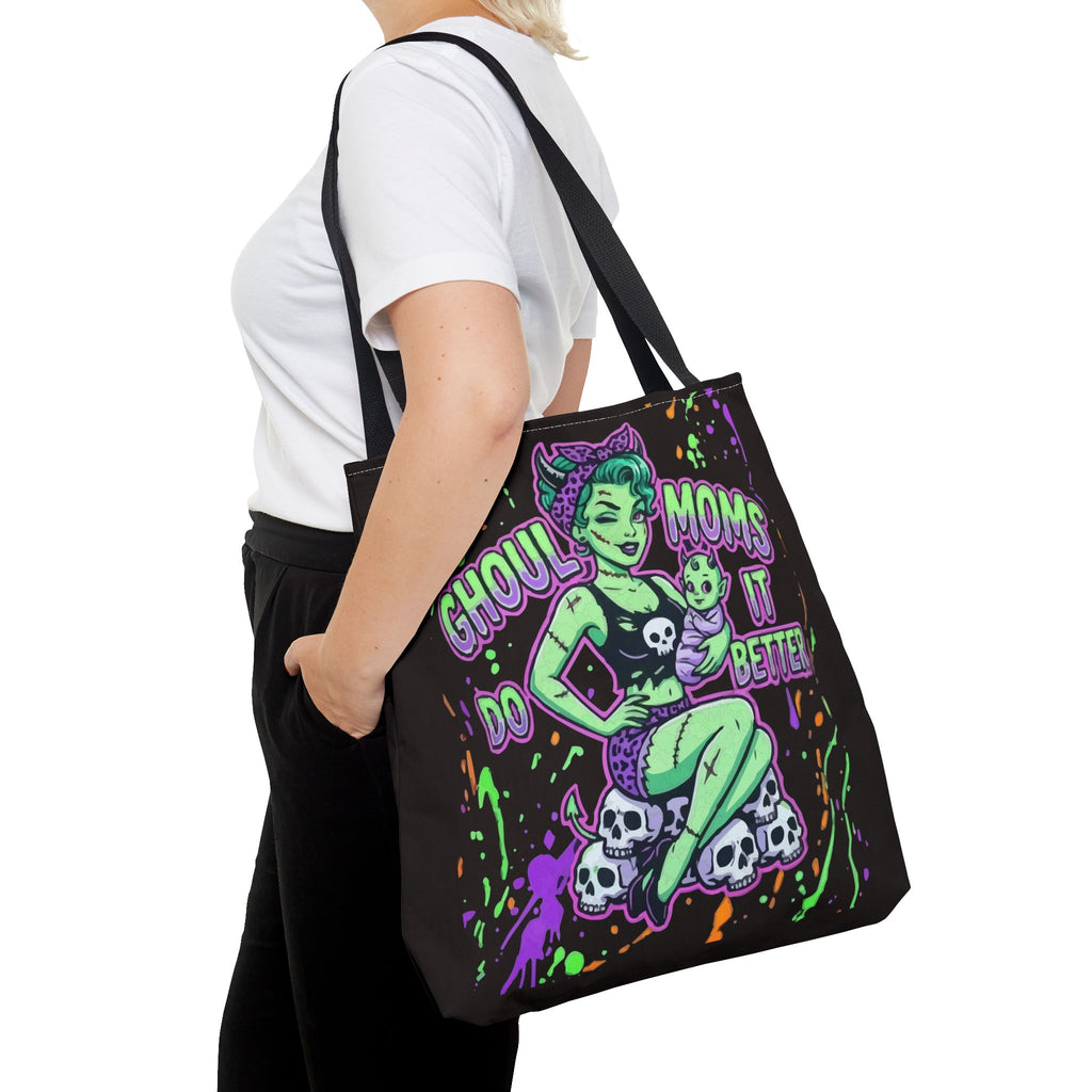 Ghoul Moms Do It Better Tote Bag — Halloween Mom Trick-or-Treat Tote