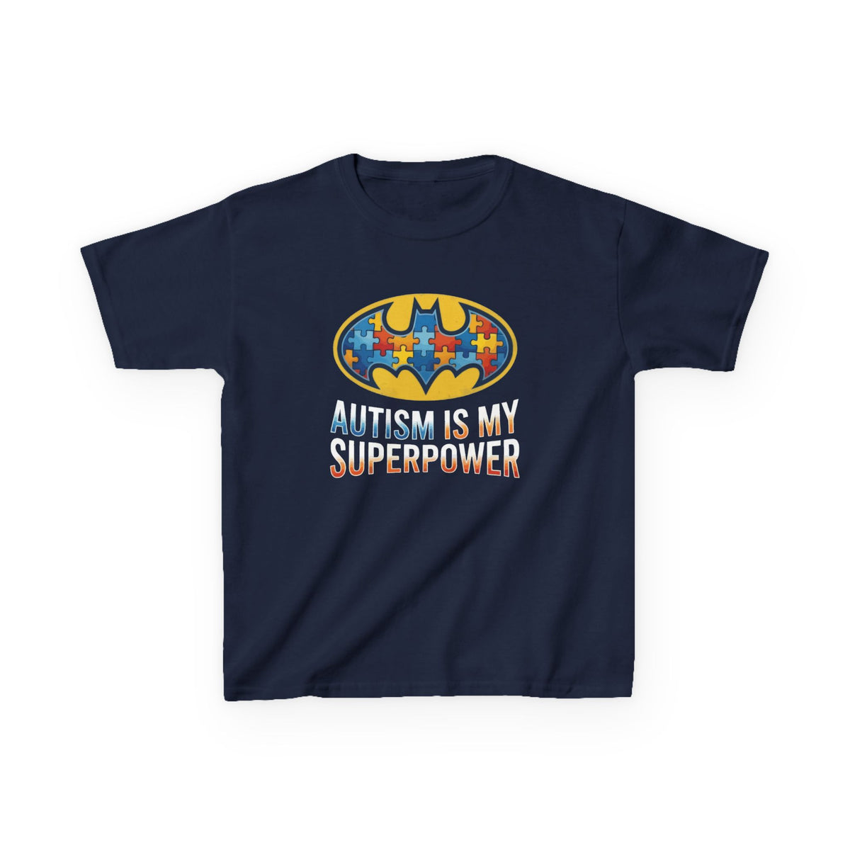 Autism Is My Superpower Kids T-Shirt