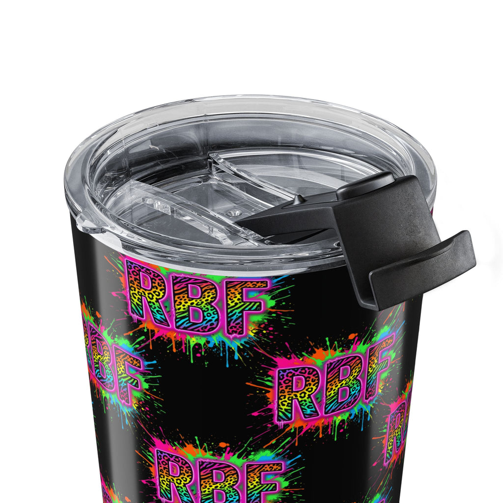 20oz Tumbler — Neon Drip "RBF" Stainless Steel Travel Cup