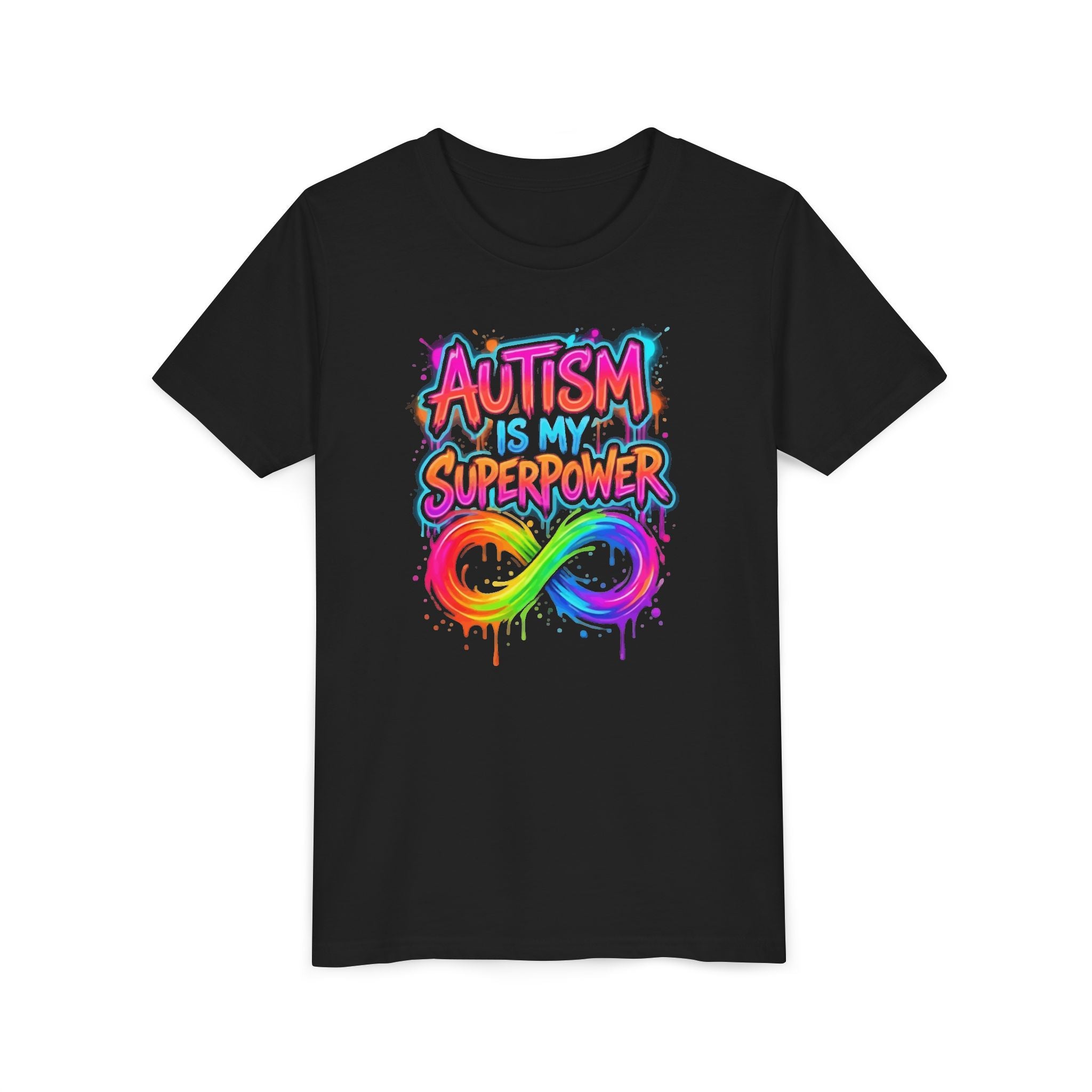 Autism Is My Superpower Youth Tee