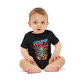 Infant Onesie "Let's Raise Hell" Demon Baby Graphic Romper