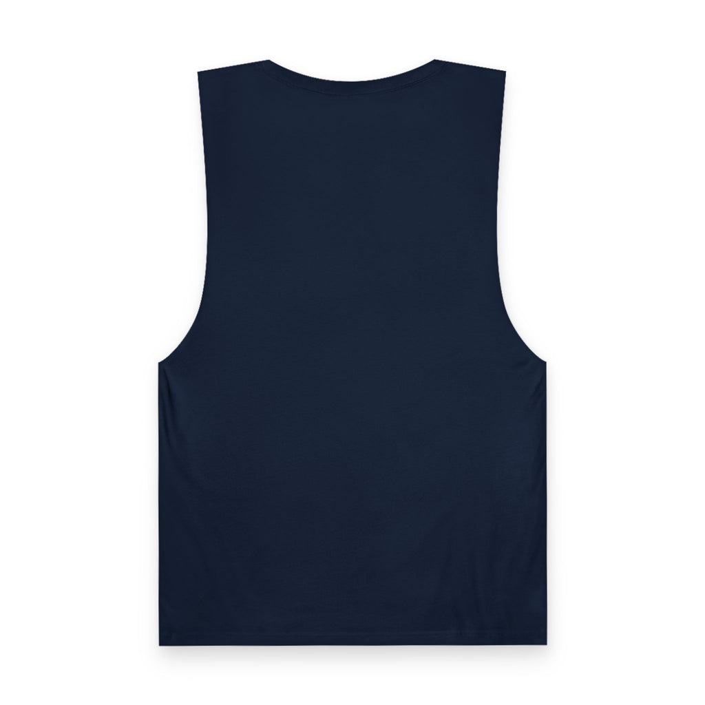 Melting Smile Tank Top — "Living My Best Life" Graphic Muscle Tee