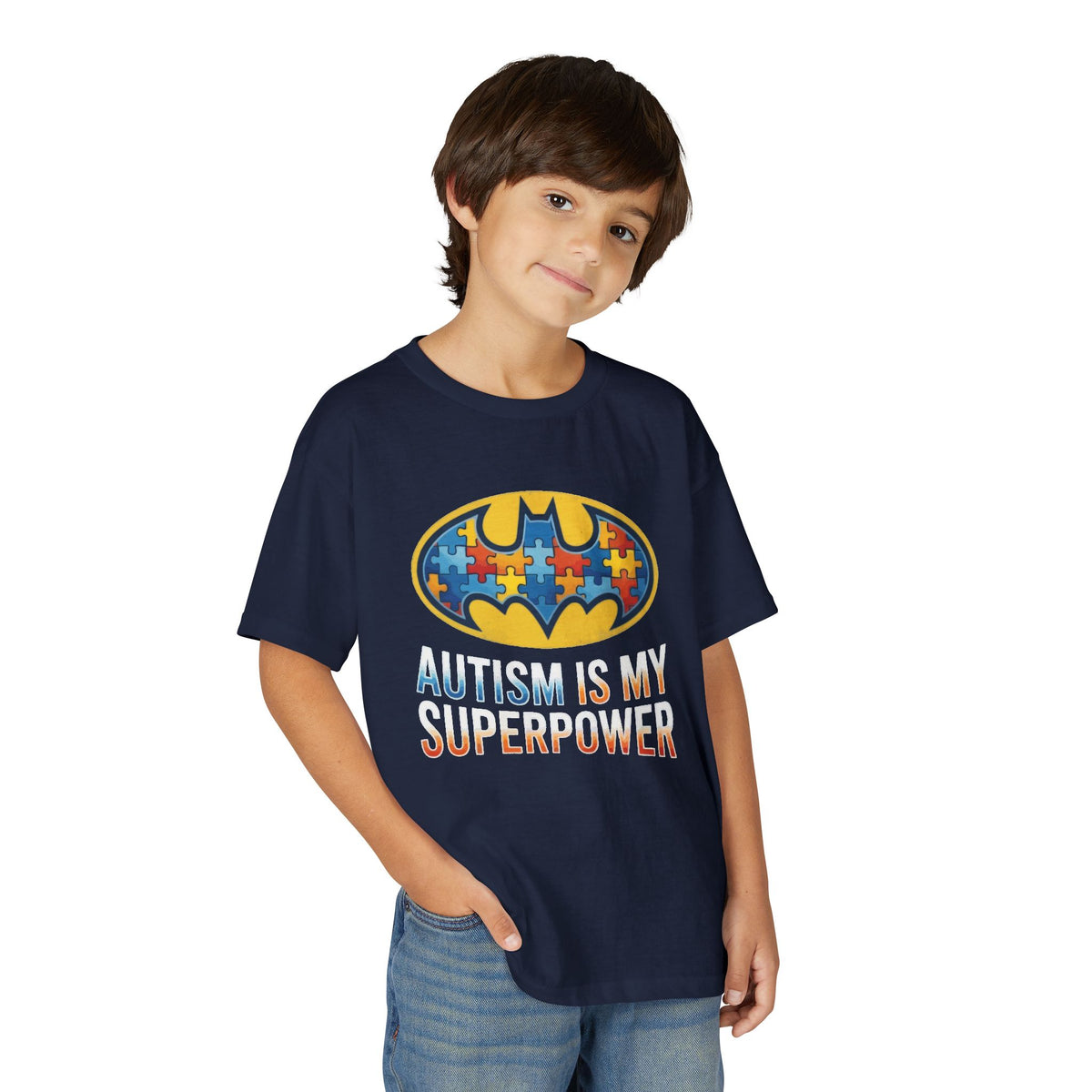 Autism Is My Superpower Youth T-Shirt