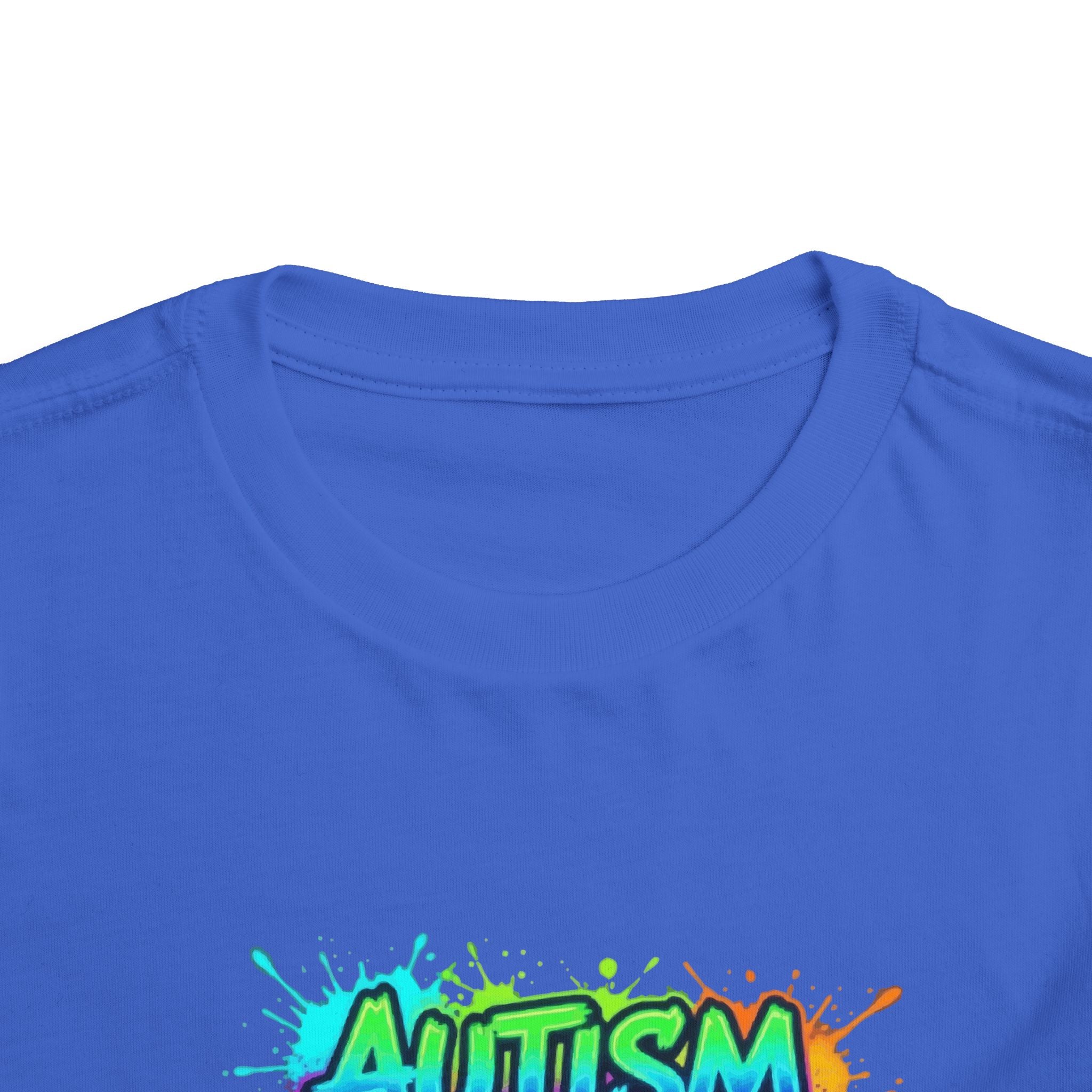Toddler Tee — "Autism Isn't a Disability, It's a Different Kind of Ability" Colorful Awareness Shirt