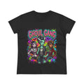 Ghoul Gang Women's Tee — Neon Retro Horror Graphic T-Shirt