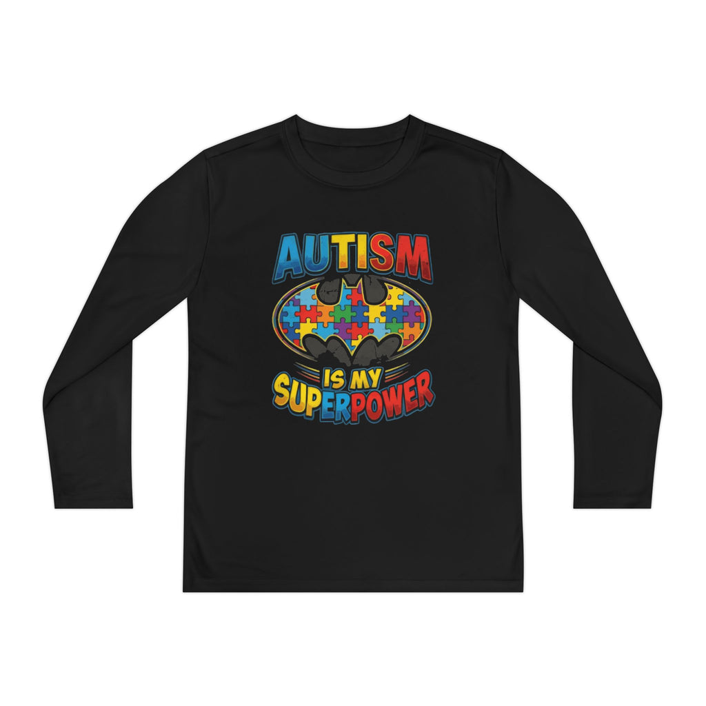 Autism Is My Superpower Youth Long Sleeve Shirt