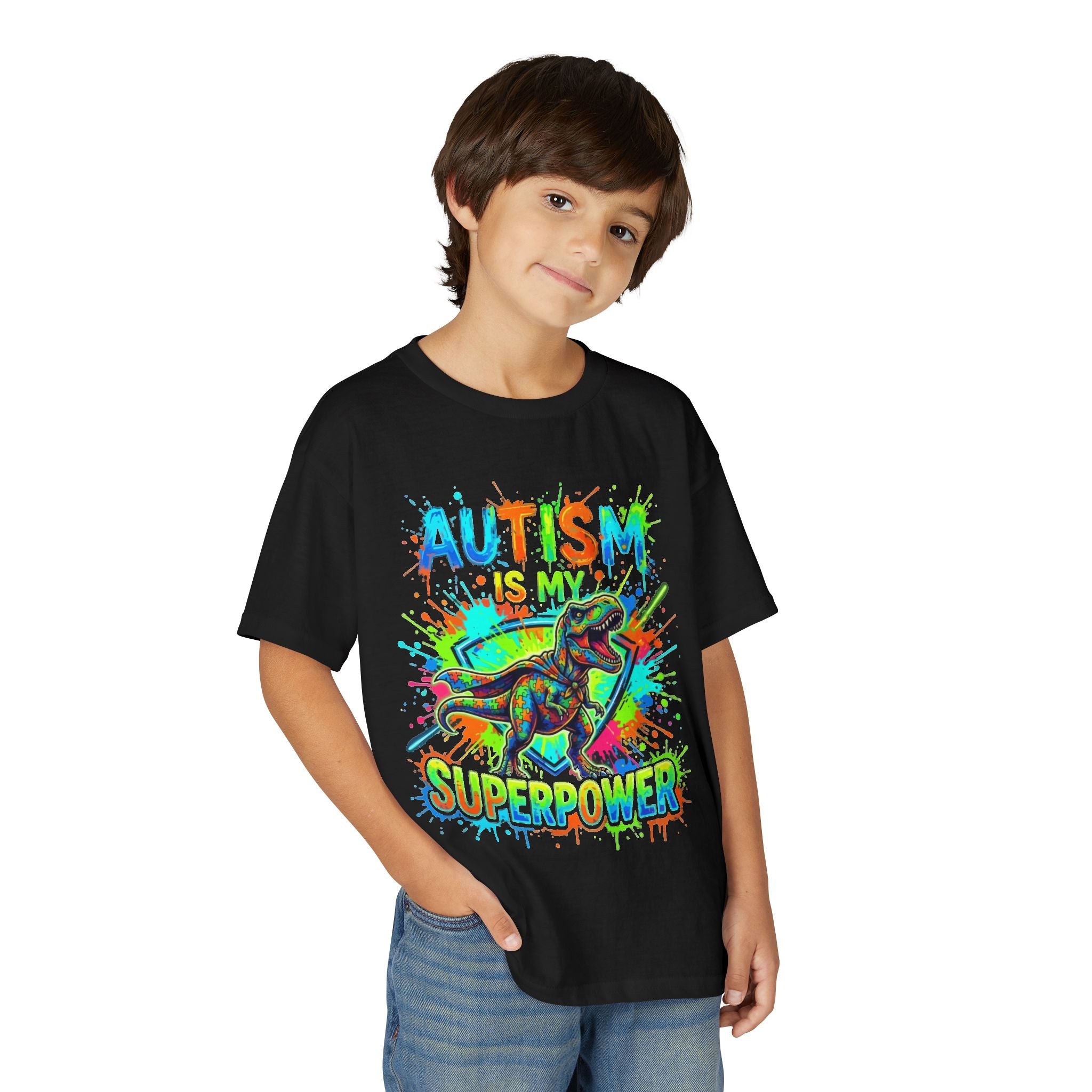 Autism Is My Superpower Youth T-Shirt