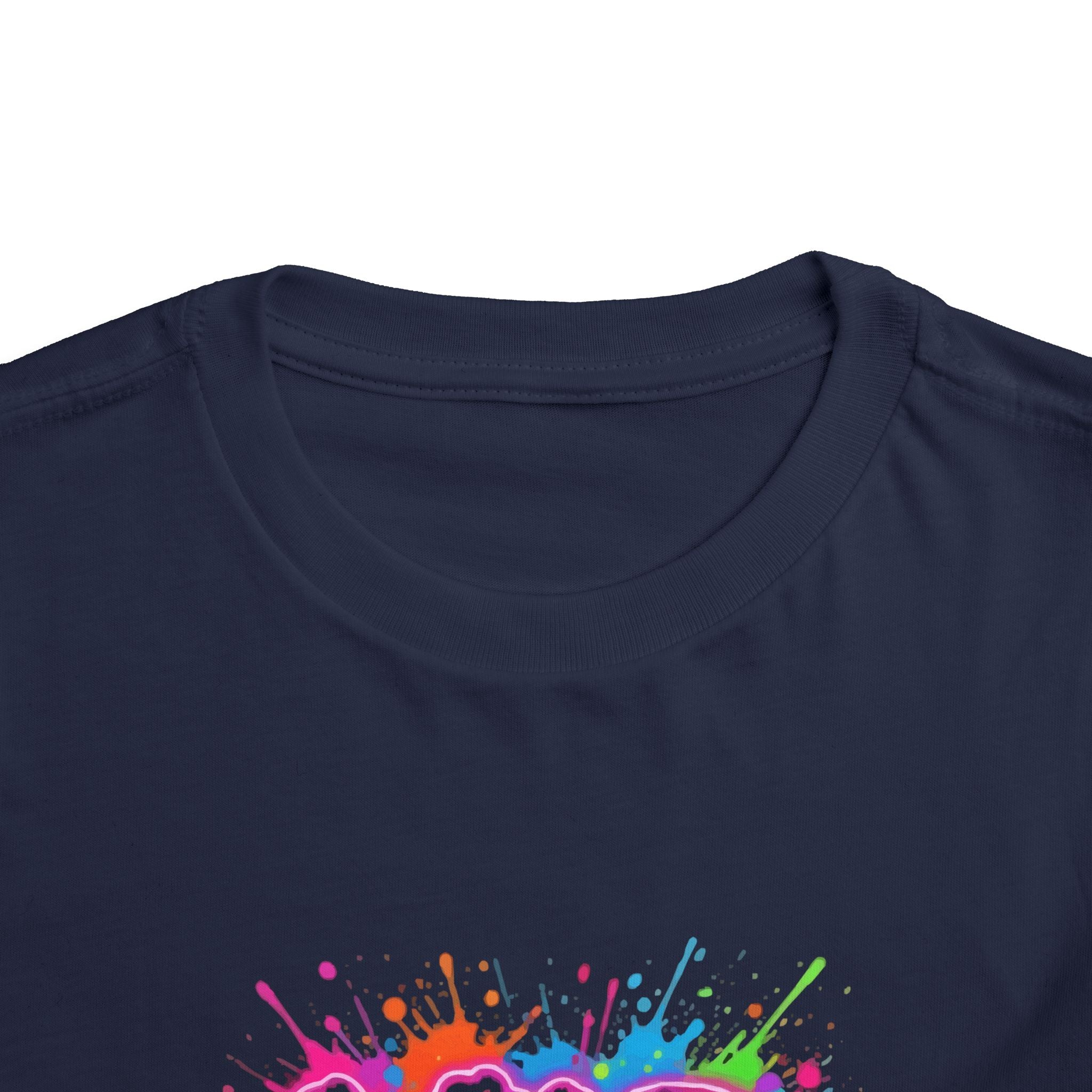 Wild One Toddler Tee — Colorful Graffiti First Birthday Shirt