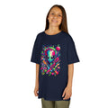 Kids Alien Space Tee — Neon UFO Extraterrestrial Graphic Shirt