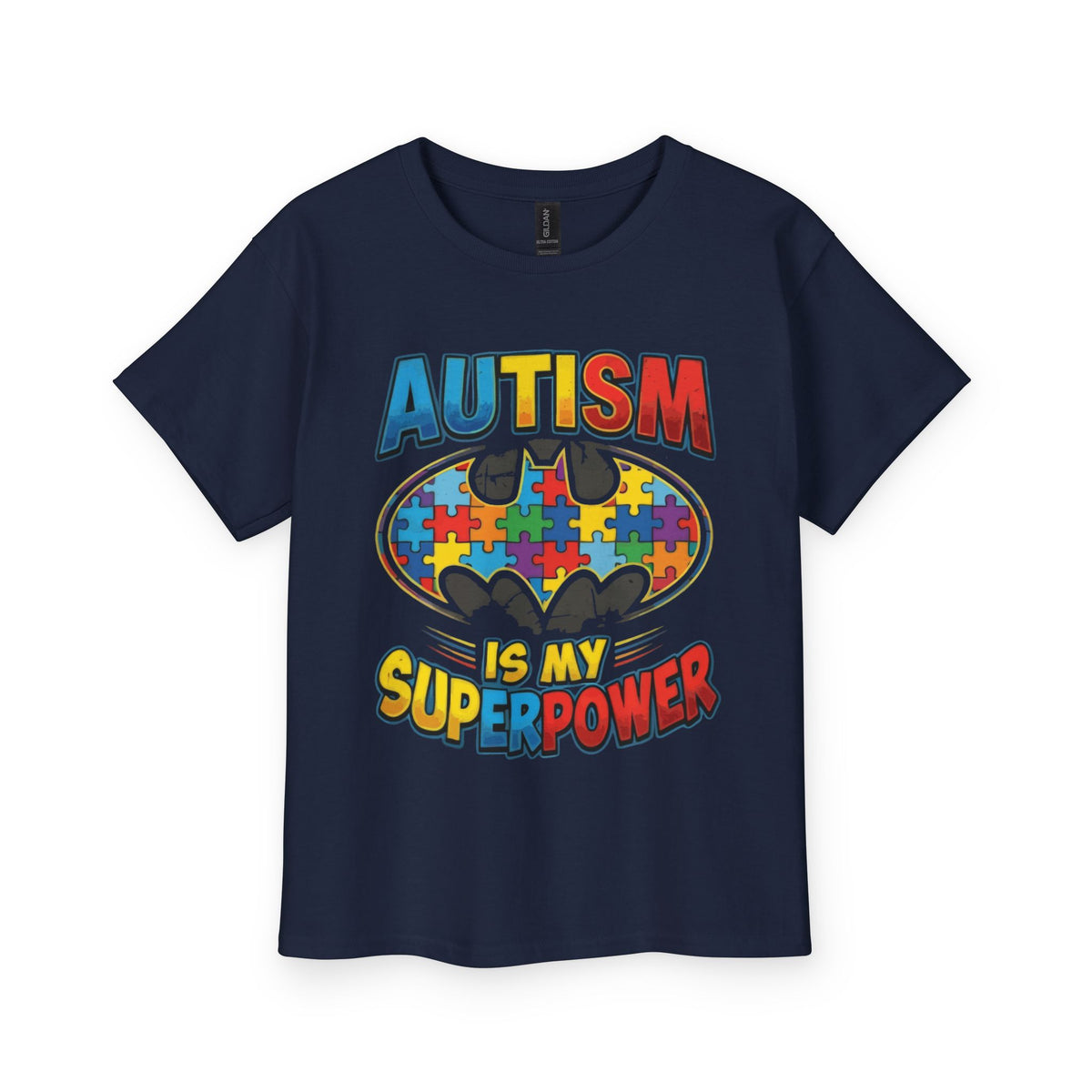 Autism Is My Superpower Youth T-Shirt