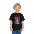 Toddler Tee — "Let's Raise Hell" Cute Devil Baby Graphic
