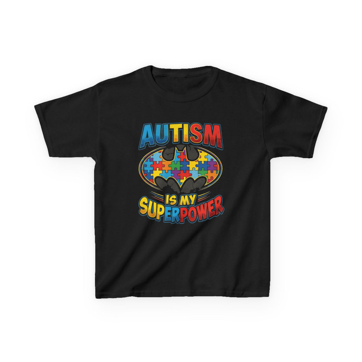 Autism Is My Superpower Kids T-Shirt