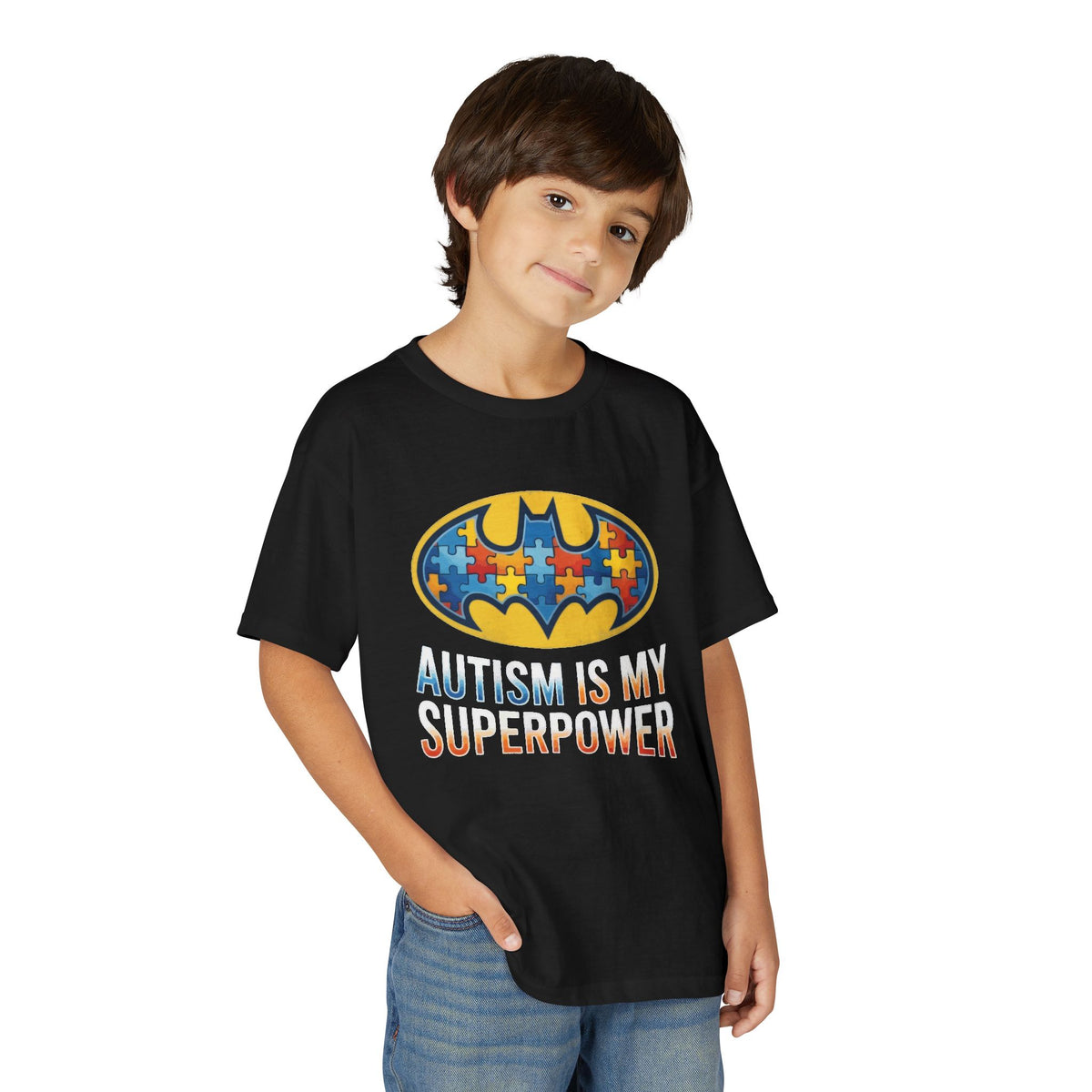 Autism Is My Superpower Youth T-Shirt