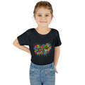 Infant Bodysuit - "Living My Best Life" Neon Smiley Tie-Dye Baby One-Piece
