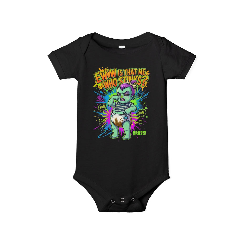 Eww Is That Me? Who Stinks? Baby Onesie - Funny Gross-Out Infant Bodysuit