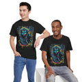 Pharaoh Street Art T-Shirt — Neon Egyptian King Graphic Tee