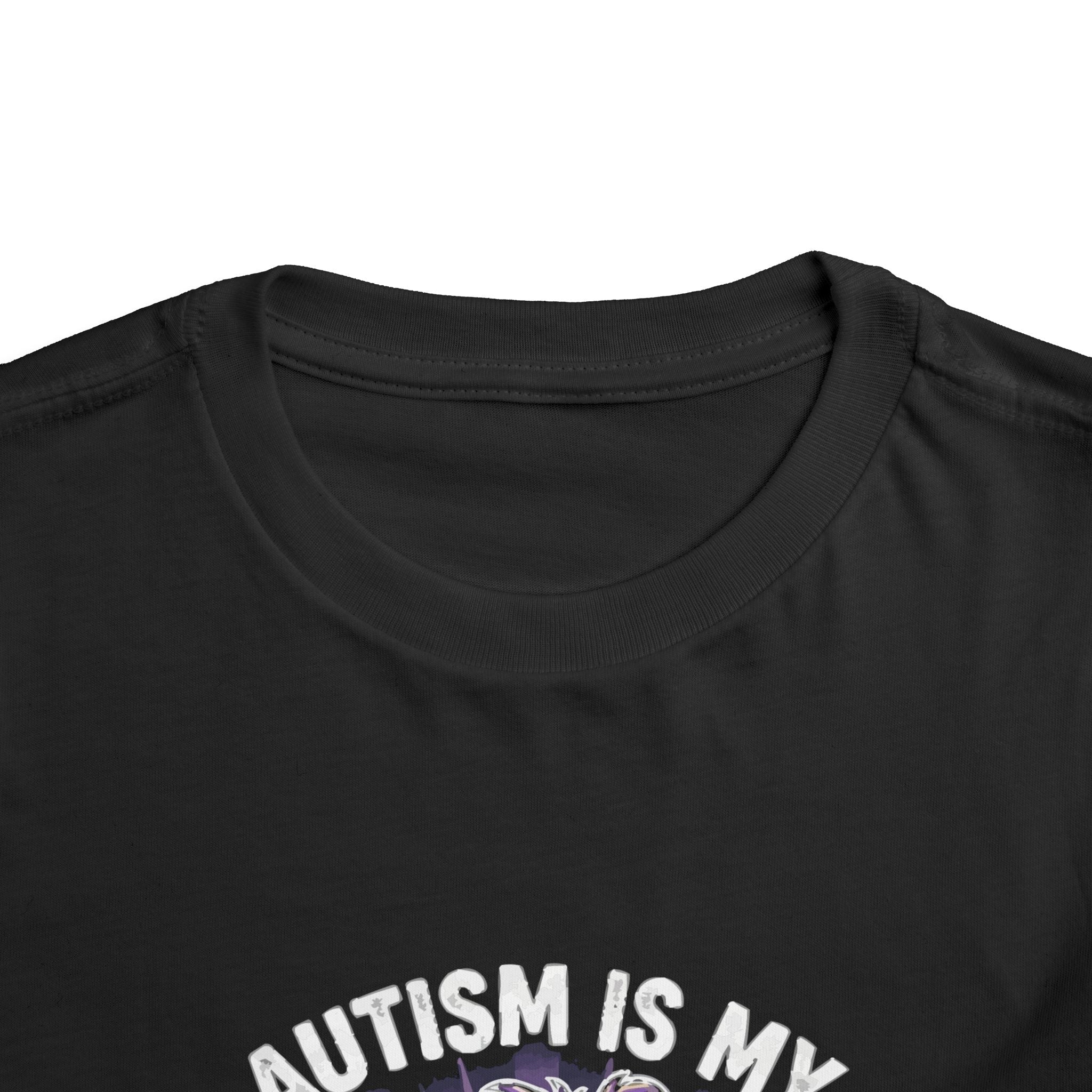 Toddler Tee — "Autism Is My Superpower" Colorful Kids T-Shirt