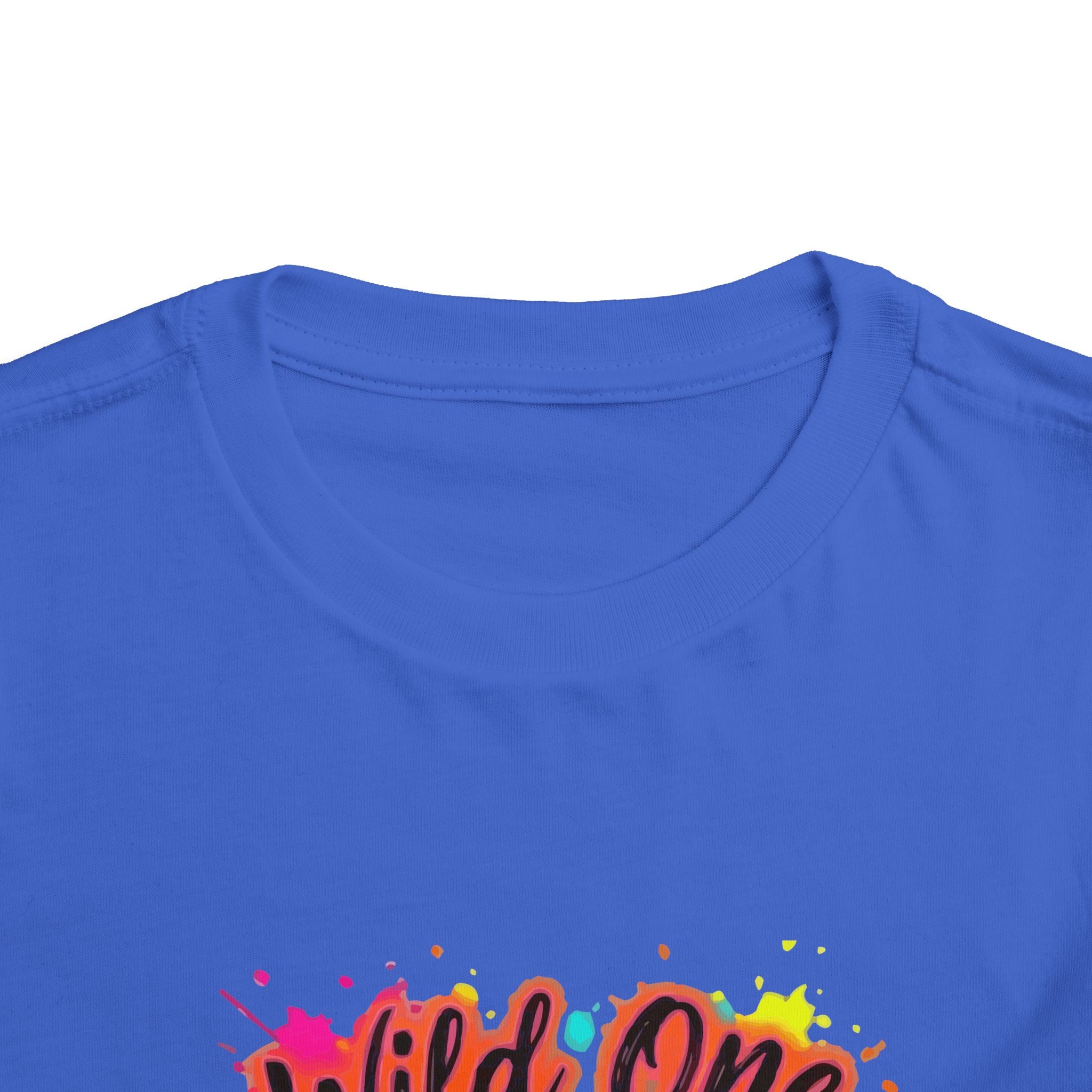 Wild One Toddler Tee — Colorful Cowboy Boots 1st Birthday Shirt