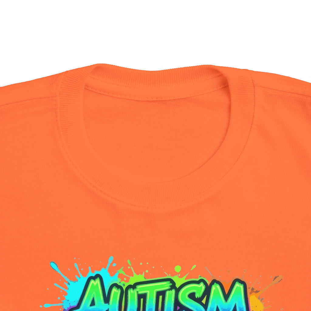Autism Awareness Toddler Tee - "Autism Isn't a Disability, It's a Different Kind of Ability"