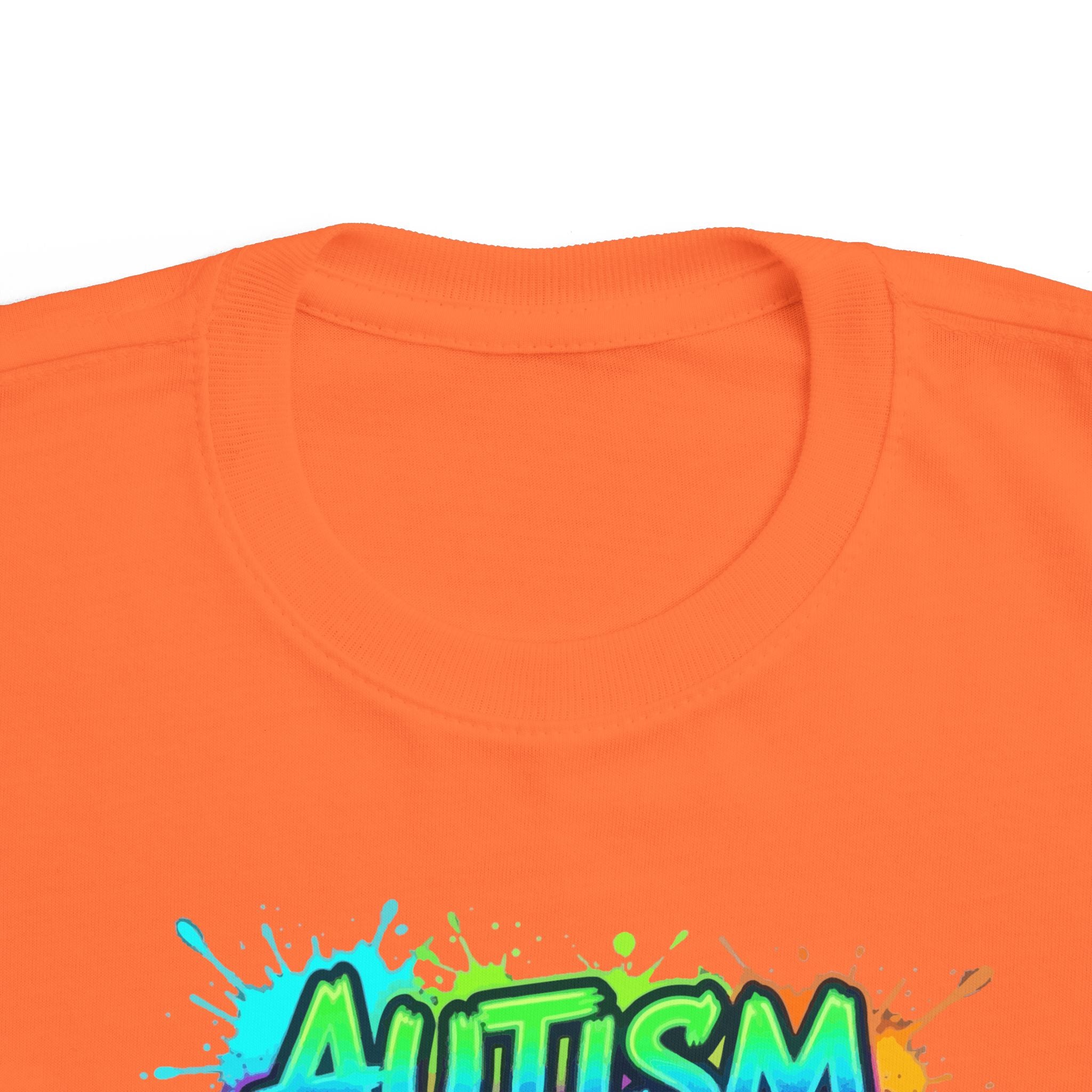 Autism Awareness Toddler Tee - "Autism Isn't a Disability, It's a Different Kind of Ability"