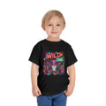 Wild One Toddler Tee – Neon Cow Skull Birthday Shirt