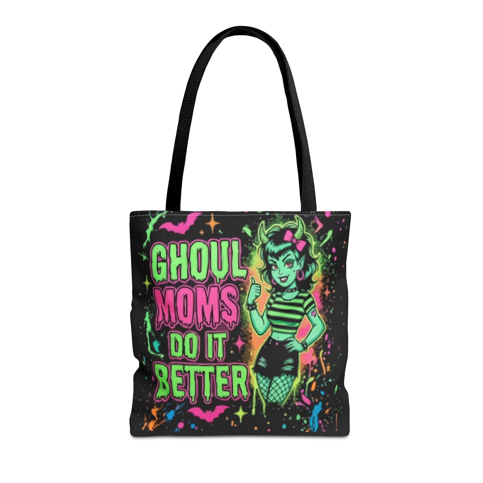 Ghoul Moms Do It Better Tote Bag — Retro Halloween Mom Gift