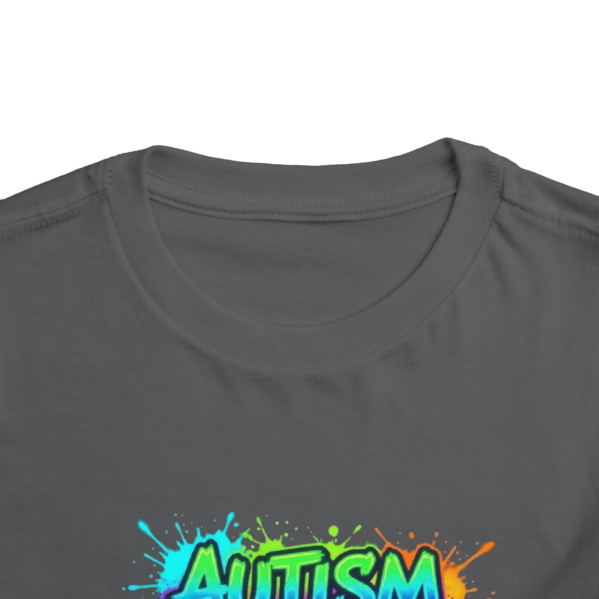 Toddler Tee — "Autism Isn't a Disability, It's a Different Kind of Ability" Colorful Awareness Shirt