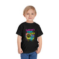 Toddler Tee — "Someone's Faral Child" Neon Drip Smiley Graphic